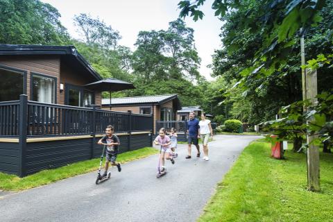 lodge holidays int he lake district at White Cross Bay Holiday Park