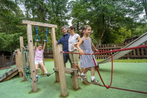 kids adventure playground at White Cross Bay Holiday Park