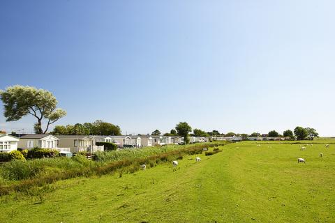 static caravans with country views in sussex