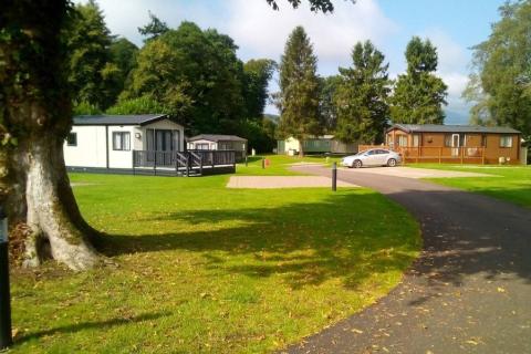 luxury lodge holiday park in Scotland