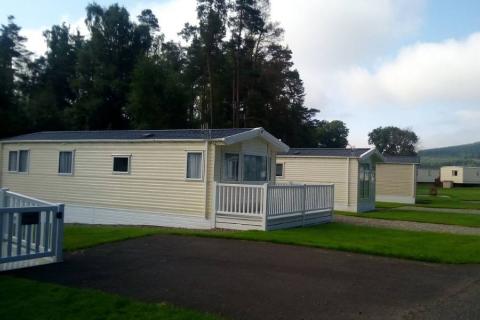 Callander Woods Holiday Park static caravan site in Scotland