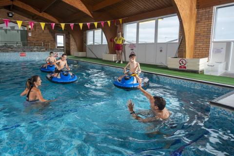 swimming pool at Grannie's Heilan Hame Park