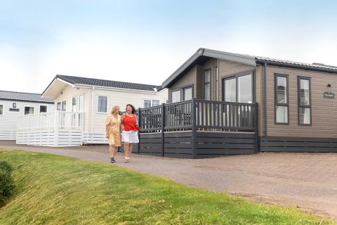 Moray caravan parks, Lossiemouth Holiday Park in Scotland