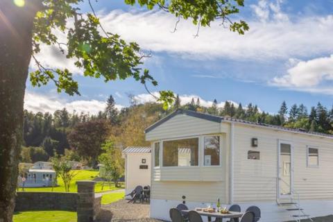 caravan holiday parks in Dumfries and Galoway at Moffat Manor Holiday Resort