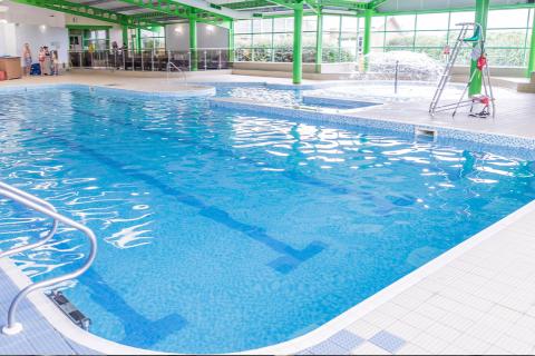 indoor swimming pool on holiday at Skipsea Sands Holiday Park