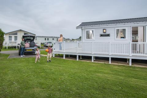 luxury lodge and caravan park in Yorkshire