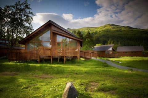 luxury lodges in argyll in Scotland