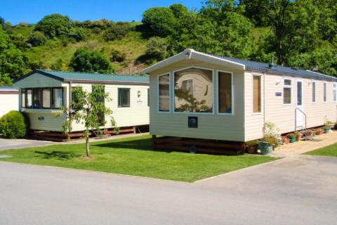 static caravan site in Pembrokshire at Cardigan Bay Holiday Park