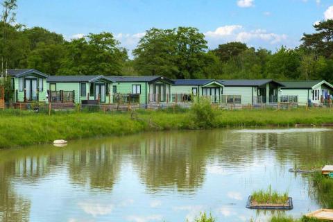 caravan holidays at Hall More Holiday Park with fishing lakes