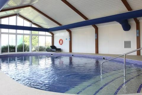 the indoor swimming pool at Par Sands Coastal Holiday Park