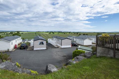 lancashire caravan site near Gisburn