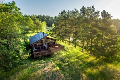 holiday lodges at Cropton Lodge Park in Yorkshire