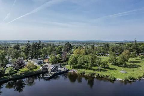 enjoying the lakes at Brynteg Holiday Park