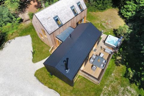 luxury forst lodges in Dorset at Burnbake Forest Lodges