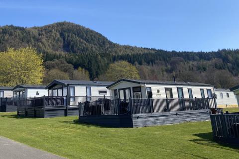 luxury lodge holidays and caravan holidays in Perthshire at Faskally Woods Holiday Park