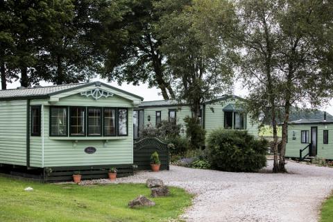 static caravan holidays in the Peak District at Newhaven Holiday Park