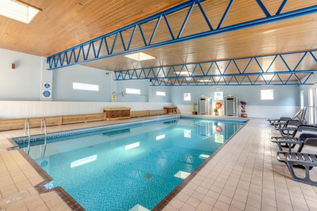 indoor swimming pool at Brixham Holiday Park