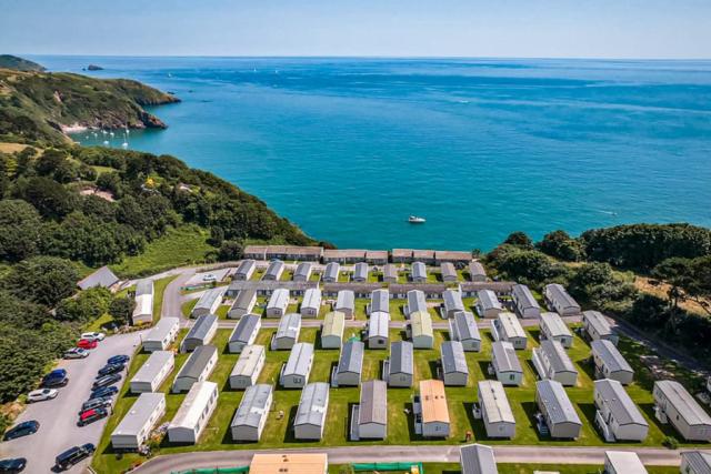 Dartmouth caravan holidays at Leonards Cove Holiday Park