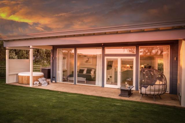 luxury lodges in north devon