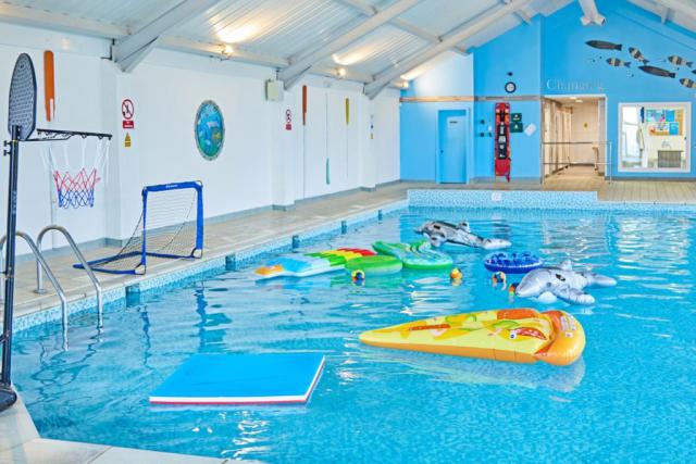 indoor pool at sandymouth near bude