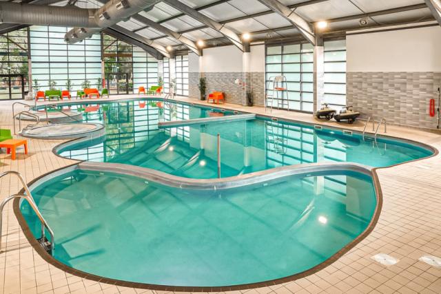 indoor pool at whitemead forest park in gloucestershire