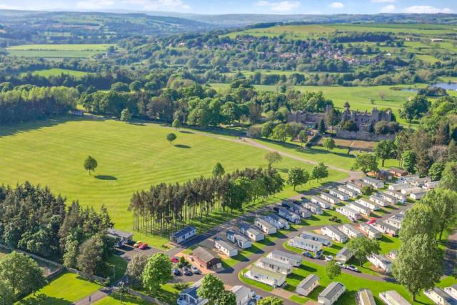 witton castle country park in durham near Bishop Auckland 