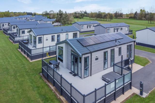 luxury lodges at addlethorpe country park in skegness