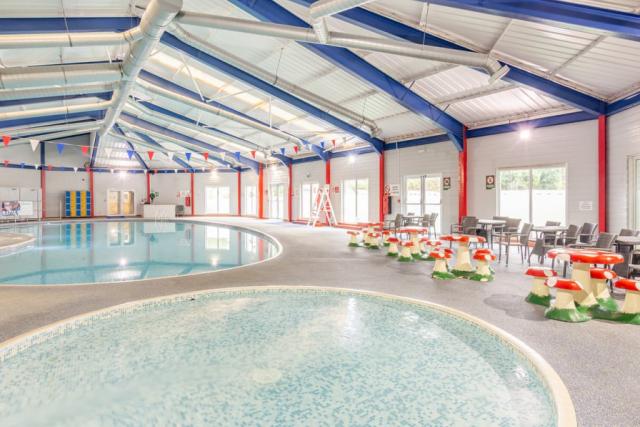 pool at beacon fell view holiday park in lancashire