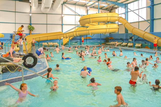 swimming pool at golden palm resort in skegness