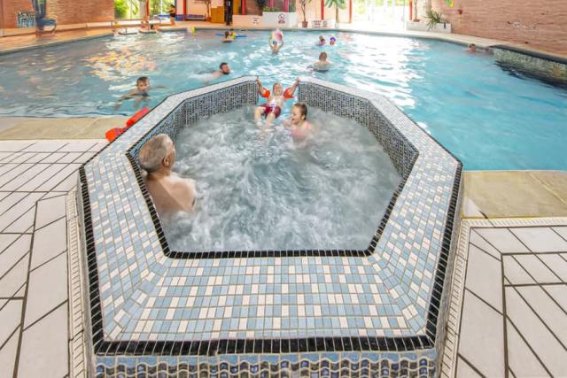 indoor swimming pool at solway holiday village near silloth-on-solway 