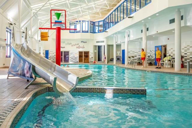 indoor pool at stanwix park holiday park in silloth 