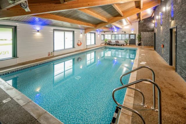 indoor swimming pool at kielder waterside holiday park in hexham