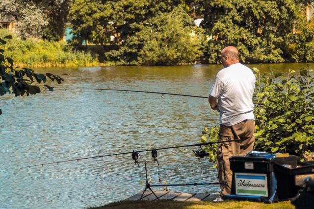 fishing at lakeside holiday park in burnham-on-sea