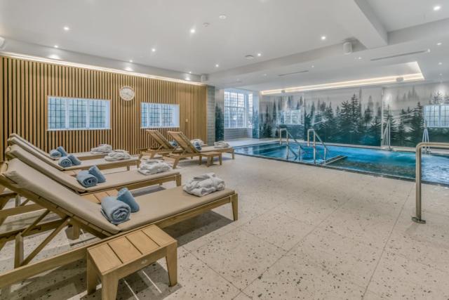 indoor pool at the springs resort and spa in wallingford
