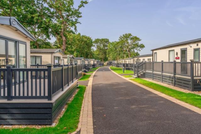caravans at hoburne park near christchurch