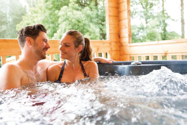 private hot tubs peckmoor farm lodges in somerset