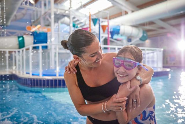 indoor pool at seal bay holiday park near chichester