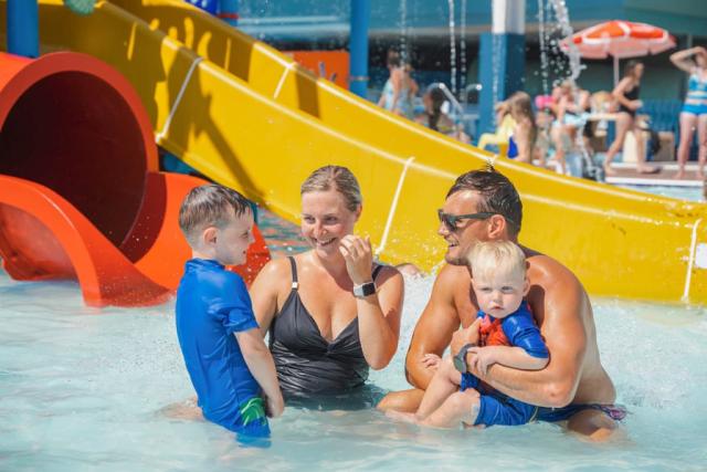outdoor pool at unity beach holiday park in brean