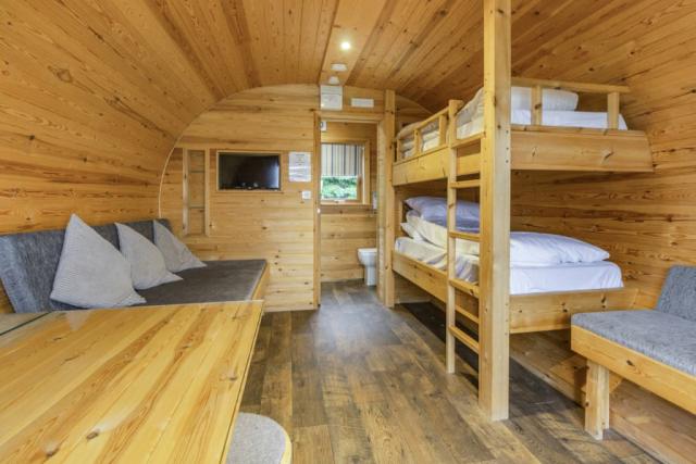 glamping pod at burton constable holiday park in sproatley