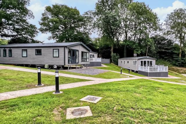 lodge holidays at clwydian view at parcfarm in mold