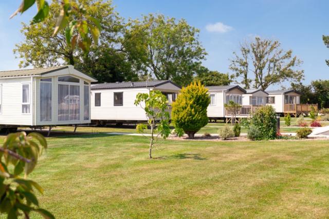 caravans at croft country park near narberth 