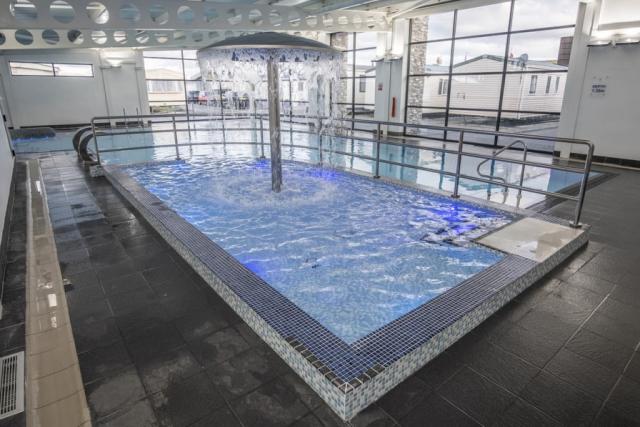 indoor swimming pool at golden gate holiday centre in towyn