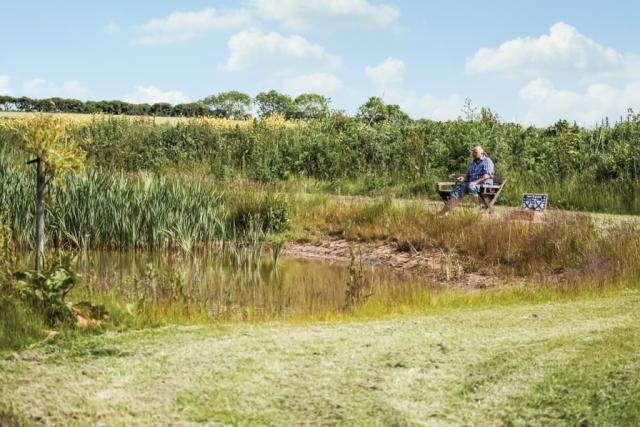 fishing at  holderness country park near hull