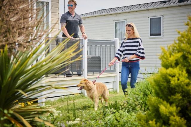 dog friendly caravans at lido beach holiday park