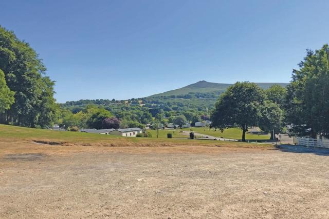 park setting at llwyngwair manor holiday park in pembrokeshire