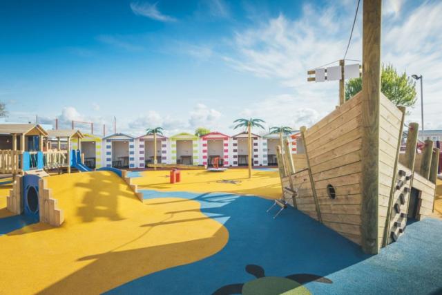 splash area at marine holiday park in rhyl