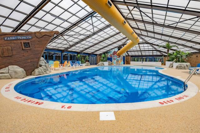 indoor swimming pool at marine holiday park in rhyl