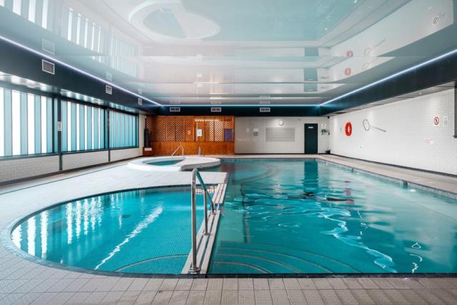 indoor pool at penrhos holiday park near ceredigion coast