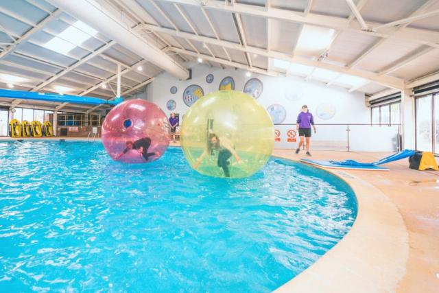 pool at talacre beach resort in holywell
