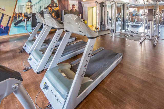 gym at the bay filey holiday village in filey